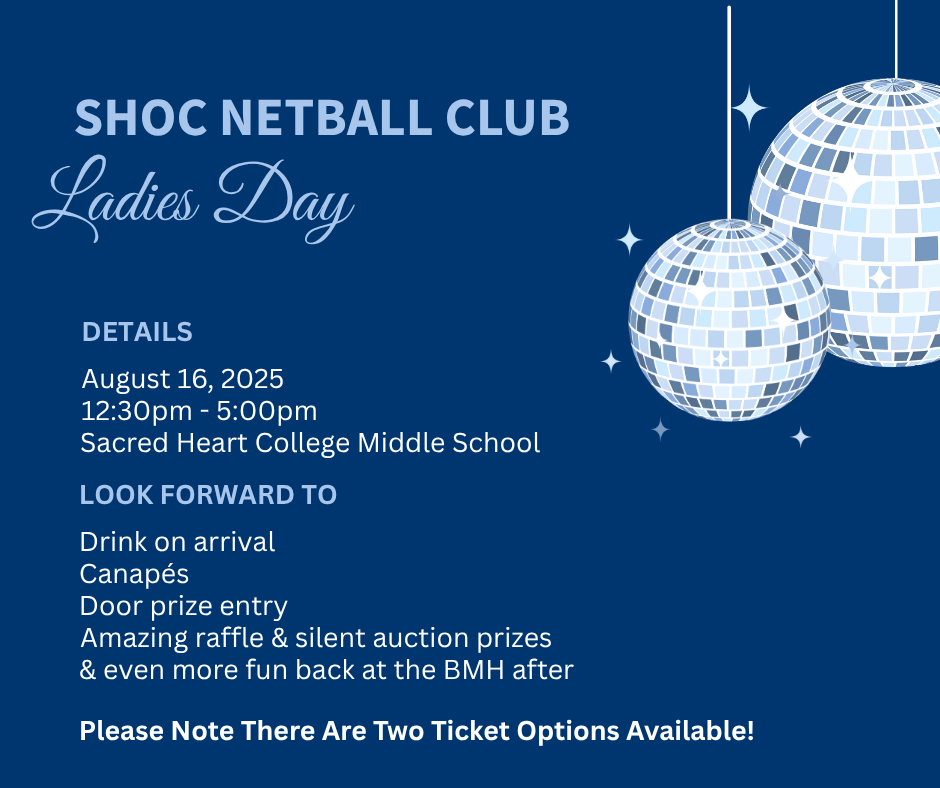 2025 SHOCS Ladies Day Ticket