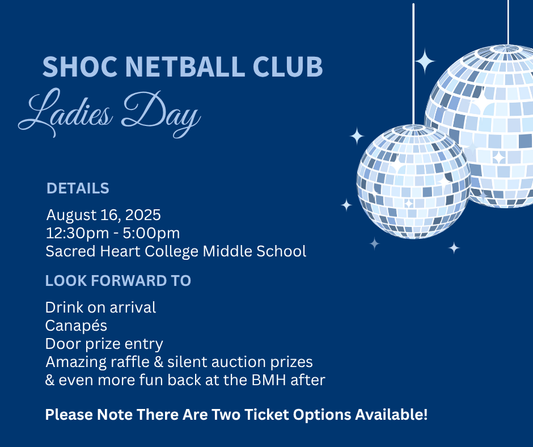 2025 SHOCS Ladies Day Ticket